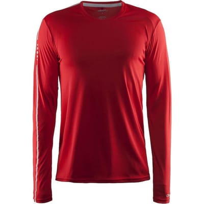 Craft - maat M - Mind LS Tee men Rood