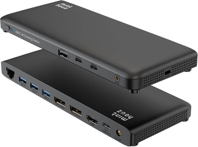 Universele USB-C Dockingstation voor Meerdere Schermen en Randapparatuur