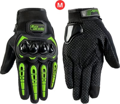 Bovista Scooter Handschoenen - Motor - Brommer - Fiets - Handmoffen - Handmof - Groen - Maat M