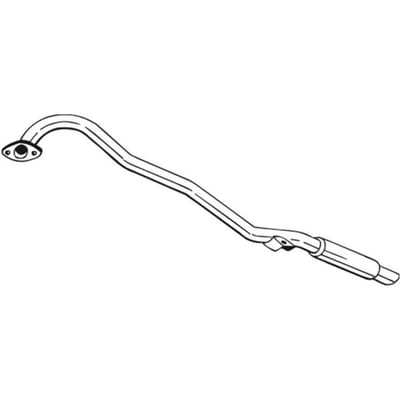 Geluiddemper achter BOSAL 278-549