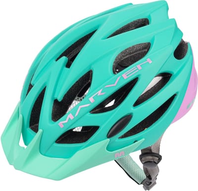 Meteor - Fietshelm - Marven S 52-56 cm - mintgroen/roze