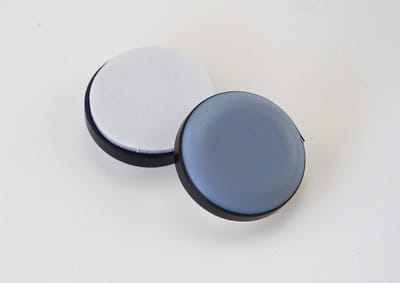 Meubelglijders 16 stuks - Teflon stoelglijders - Vloeren beschermen - Zelfklevend rond - Ø 19 mm - Grijsblauw