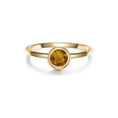 Glanzstücke München Dames-Damesring 925 Zilver Kleur steen 50 Bruin 32021178