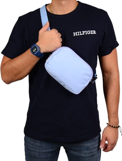 S4D® - Heuptas - Fanny Pack - Buideltas - Schoudertas - Heuptasje Dames en Heren - Ideaal Voor Al Uw Stijlvolle Outfits - Light Blue