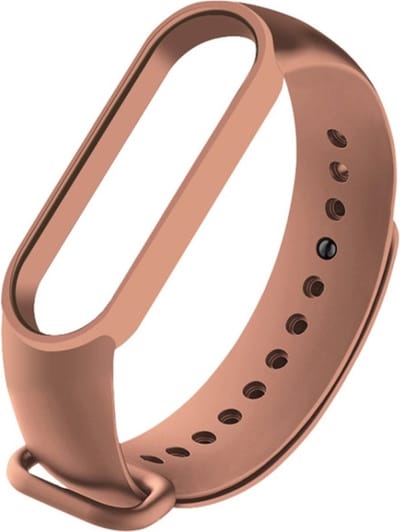 Siliconen bandje - geschikt voor Xiaomi Mi Band 5 / Mi Band 6 - bruin