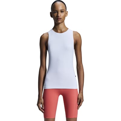 On Studio Tank 1 White Maat: M | Mouwloze Tops Outlet | Dames | Wit