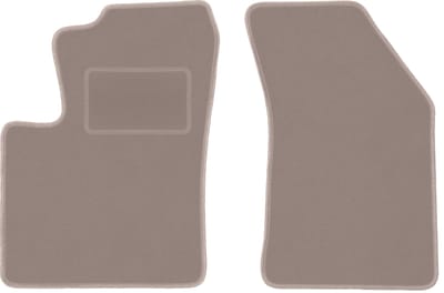Beige voormatten voor: Chrysler Sebring III sedan (2007-2010)