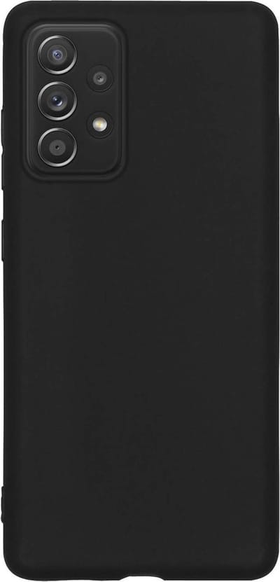 Hoes - Geschikt voor Samsung Galaxy A52s 5G - Sterk & Shockproof - Hoesje Cover - Siliconen Case - Zwart