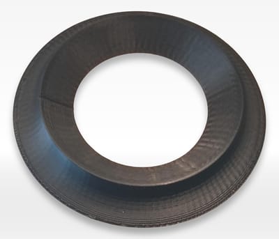 Detector Afdekring - Decoratieve Ring - Verfraaien Ruimte - Eenvoudige Installatie - 10x10cm Basis - Zwart