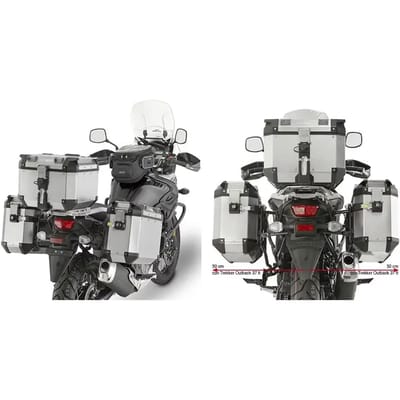 Motorfiets zijbaksteun Givi Monokey Cam-Side Suzuki Dl650 V-Strom (17 À 20)
