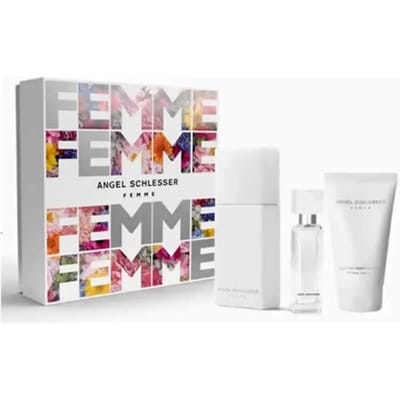 Angel Schlesser Femme Eau De Toilette Spray 100ml Lot de 3 Pièces gray