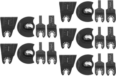 Oscillerende Zaag - Multitool Blad - Efficiënt Snijden - Duurzaam Koolstofstaal - 20 Stuks - Metaal