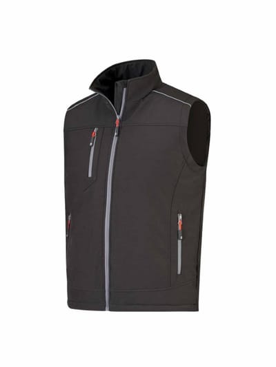 STØRVIK Romme Softshell Bodywarmer - Winddicht - 4 Seizoenen - Maat 2XL - Zwart
