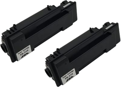 KATRIZ® huismerk toner TK310 Zwart (2 stuks) |Geschikt voor KYOCERA FS 2000 D/FS 2000 series / FS 3900 DN / FS 3900 DTN / FS 4000 DN / FS 4000 DTN/FS 4000 series
