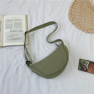 Nieuwe Wintertas voor Dames Modieuze en Stijlvolle Knakworsttas Casual Reistas Crossbody Tas Retro Persoonlijke Schoudertas gray
