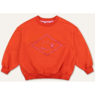 Oilily Hooray Sweater- maat92/2T Fiery Rood