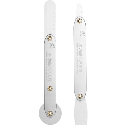 Reparatieset voor elektronicascherm Dunne en flexibele opening Pry Tool Flat Spudger voor smartphone zilver