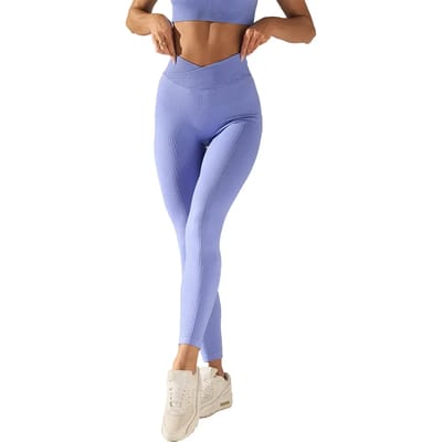 Naadloze V-hoge taille legging voor vrouwen Allwear Basic