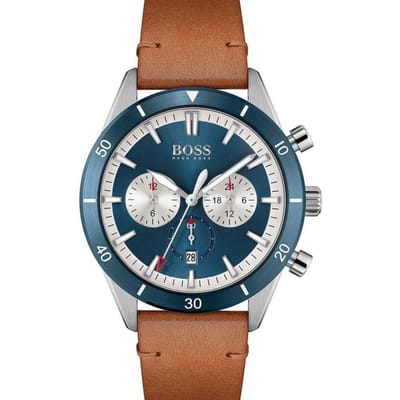 Montre Chronographe Homme Hugo Boss 1513860 Santiago 44mm marron