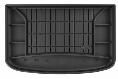 FROGUM TM Kofferbakmat - Geschikt voor AUDI A1 8X (2010-2018) - 3-deurs & 5-deurs Sportback - TPE Rubber - Zwart