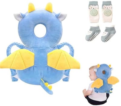 Baby Hoofdbeschermingskussen - Veiligheidspads voor Kinderen - Rugkussen en Hoofdsteun