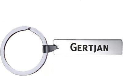 Sleutelhanger Met Naam - Gertjan - RVS