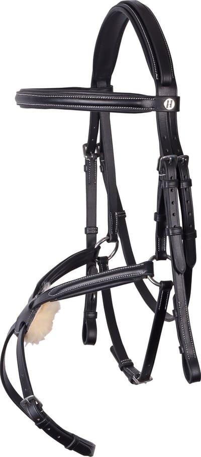 Harry's Horse - Hoofdstel Mexicaans - Zwart - Maat Full