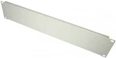 19 Inch Blindpaneel 2HE (48,4 cm) Lichtgrijs RAL7035 voor Server- en Netwerkkast