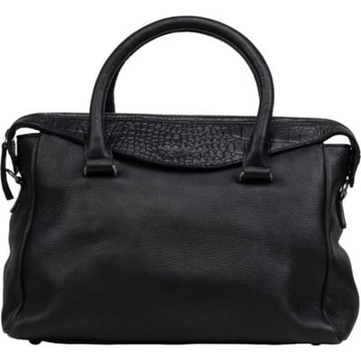 DSTRCT Raider Road Handtas Leer Zwart