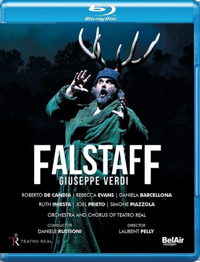 Christophe Mortagne, Joel Prieto, Teatro Real onder leiding, Daniele Rustion - Verdi: Falstaff (Blu-ray)