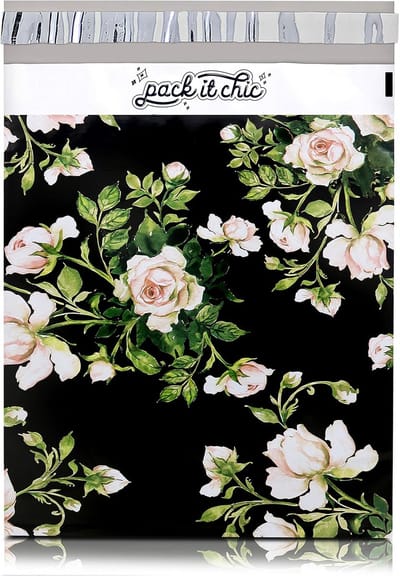 Floral Design Custom Poly Mailer Envelop Verzendzakken, Scheurbestendig & Krachtige Zelfklevende Zelfklevende Postzakken (Andere Ontwerpen Beschikbaar)