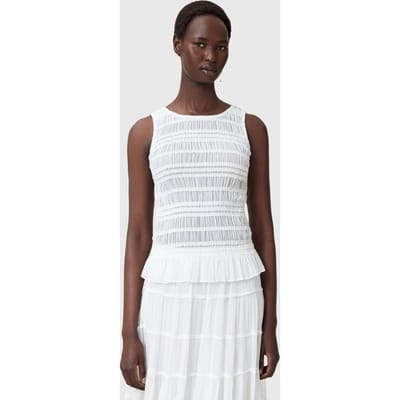 AllSaints Marion Top Oyster White Taglia: 2 | Magliette intime Outlet | Donna | Bianco
