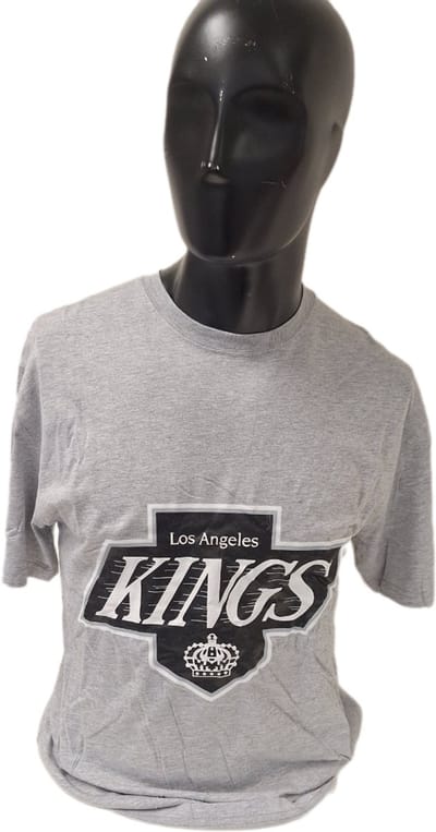 LOS ANGELES KINGS-T-SHIRT-GREY-S
