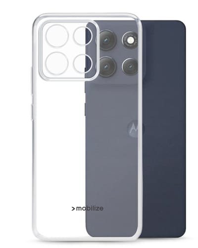 Mobilize Doorzichtig Hoesje geschikt voor Motorola Moto G86 Telefoonhoesje Flexibel TPU | Mobilize Gelly Case Backcover | Doorzichtig Telefoonhoesje Moto G86 | Moto G86 Case | Back Cover - Transparant