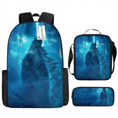 Godzilla Godzilla Student Schooltas Cartoon Kinderrugzak Schoudertas Anime Trend as the picture
