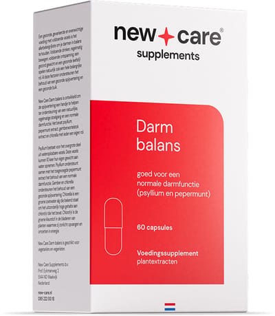 New Care Darm balans - stoelgang - 60 capsules - vegan