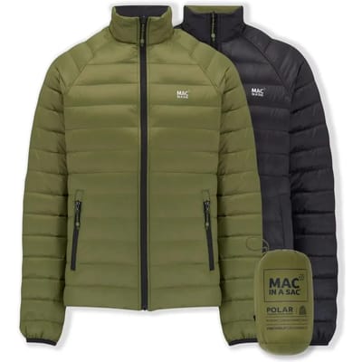 POLAR Donsjas Khaki / Black - Men - S
