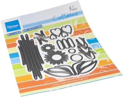 Snijmal Bloem - Papier Knutselen - Kaarten Maken - Gedetailleerd Ontwerp - Eenheidsmaat - Zilver