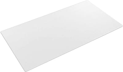 Doorzichtige bureauonderlegger 90 x 40 cm - Antislip, waterdicht en krasbestendig