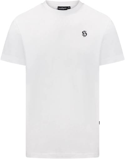 Hooligan Streetwear T-shirt Casual Wit - Maat: XL