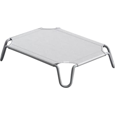 Lit surélevé pour chien Respirant Confortable Forte capacité de charge Universel Lit surélevé pour animal de compagnie pour 4 saisons white