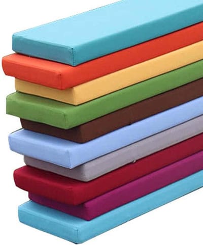 Tuinkussen Bank - Schommelkussen Terras - Buiten Zitten - Waterdicht Antislip - 140x35x5 cm - Bruin