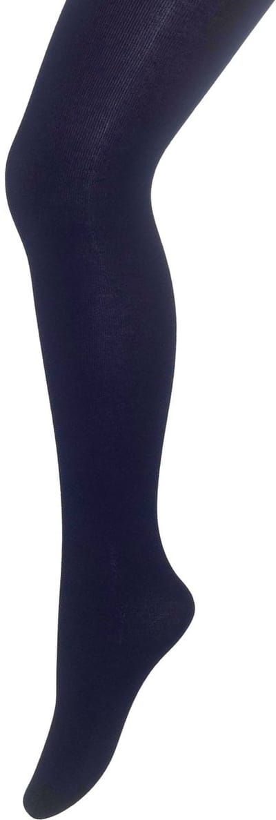 Bonnie Doon Dunne Katoenen Maillot Meisjes Donker Blauw maat 104/110 - Zomer Maillot/Panty - Fijne ribstructuur - Kinder Maillot Katoen - Luchtig - Chou Chou Tights - Fijne pasvorm - Gladde Naden - Donkerblauw - Navy - BD633801.102