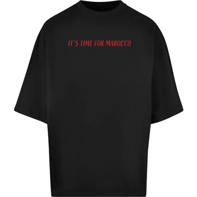 T-shirt Merchcode It´s Time For Marocco Huge