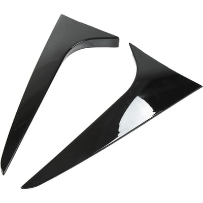 Paar Achterruit Splitter Spoiler Zijvleugel Cover voor 3 Serie F31 Touring Wagon 2012-2018 gray