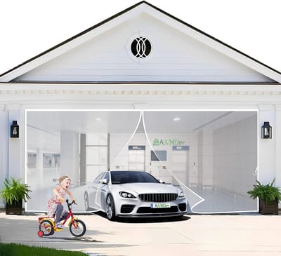 Hordeur met Magneten Wit 150x240 cm - Zonder Boren - Insectenhor voor Balkon en Terrasdeur