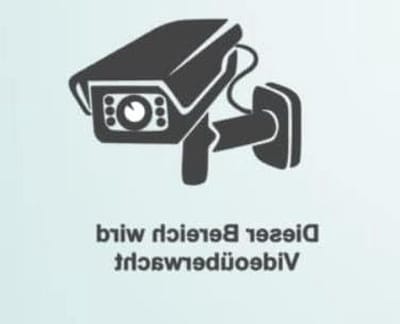 Alarminstallatie Sticker Set - Videobewaking Stickers - Beveiliging Huis - Weerbestendige Folie - 11 x 11 cm - Wit Glans