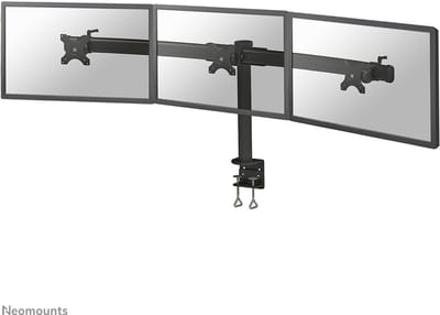 Neomounts FPMA-D700D3 Monitorarm 3 schermen - 10-27" - 0-8 kg/scherm - zwart