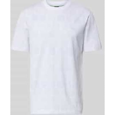 Regular fit t-shirt van puur katoen