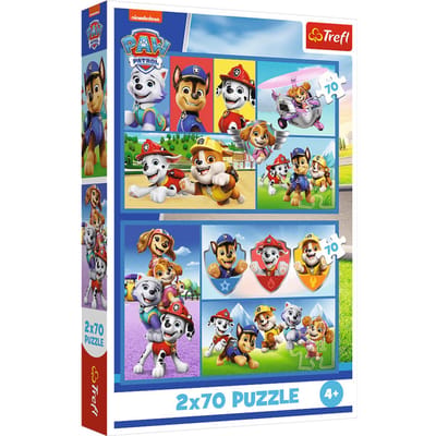 Puzzel Paw Patrol 2x70 stukjes